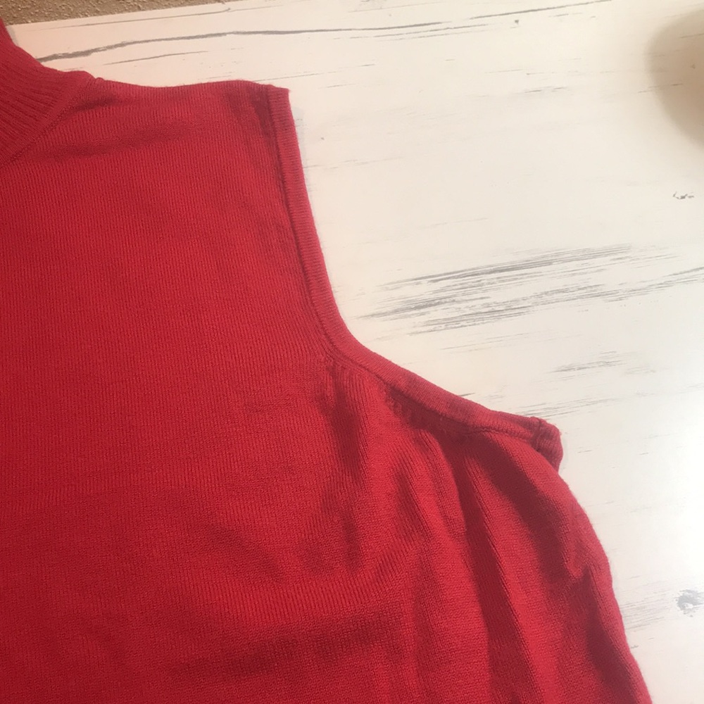 Alison Sheri High Neck Shell Sweater - Picture 6 of 6